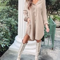 Indie Collection Kassidy Button Down Dress New Arrivals