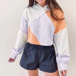 Indie Collection Patchwork Hoodie