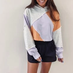 Indie Collection Patchwork Hoodie