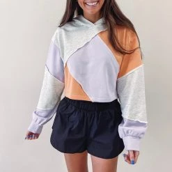 Indie Collection Patchwork Hoodie