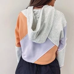 Indie Collection Patchwork Hoodie