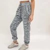 Indie Collection Grey Zebra Joggers New Arrivals