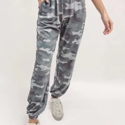 Indie Collection Lounge Bottoms Camo Joggers