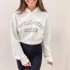 Indie Collection New Arrivals Wellness Club Cropped Hoodie