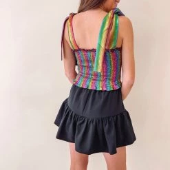 Indie Collection Adair Holographic Top