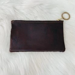 Indie Mae Large Leather Pouch Leather Accessories