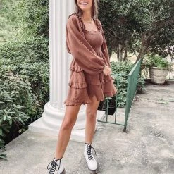 Indie Collection Donna Ruffle Dress New Arrivals