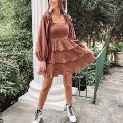 Indie Collection Donna Ruffle Dress New Arrivals