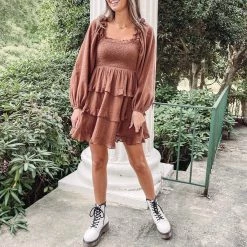 Indie Collection Donna Ruffle Dress New Arrivals