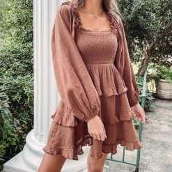 Indie Collection Donna Ruffle Dress New Arrivals