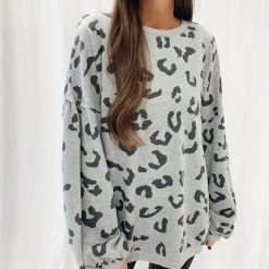 Indie Mae Jessa Cheetah Pullover Clothes