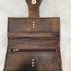 Indie Collection Mixed Print Leather Wallet Leather Accessories