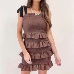 Indie Collection Tiered Smocked Dress