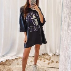 Indie Collection Rock Em Tigers Oversized Tee New Arrivals