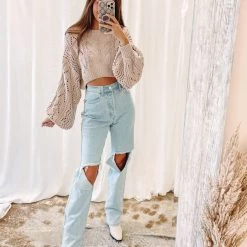 Indie Collection Ashton Light Wash Dad Jeans New Arrivals