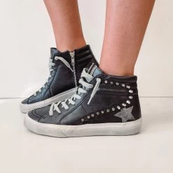 Indie Collection Studded High Top Sneakers