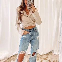 Indie Collection Sofia Wrap Blazer