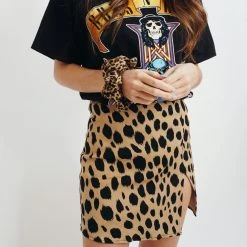 Indie Mae Clothes Motel Wren Skirt In Flintstone