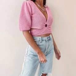 Indie Collection Millie Crochet Top New Arrivals