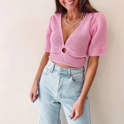 Indie Collection Millie Crochet Top New Arrivals