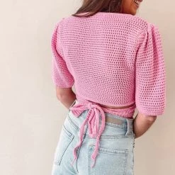 Indie Collection Millie Crochet Top New Arrivals