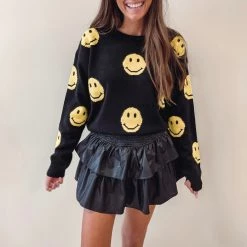 Indie Collection Smile Sweater