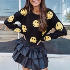 Indie Collection Smile Sweater