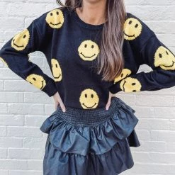 Indie Collection Smile Sweater