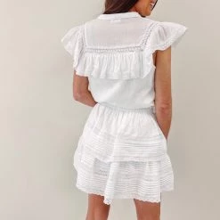 Indie Collection Milan Ruffle Skirt Bottoms