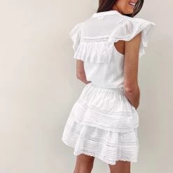 Indie Collection Milan Ruffle Skirt Bottoms