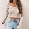 Indie Collection Emmy Crop Sweater New Arrivals
