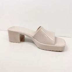 Indie Collection Polly Slide Heel - Light Tan Vacay Collection