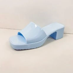 Indie Collection Polly Slide Heel - Blue USA Collection