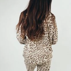 Indie Mae Sale Leopard Print Pullover