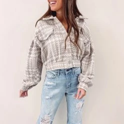 Indie Collection Everly Jacket - Taupe