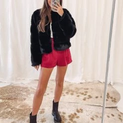 Indie Collection Jackets/Shackets/Flannels Gabriel Faux Fur Jacket