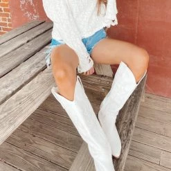 Indie Collection New Arrivals Billini Urson White Boot