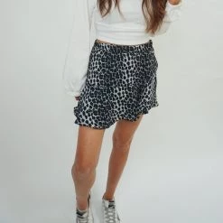 Indie Mae Cheetah Mini Skort