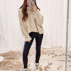 Indie Collection Hudson Cable Sweater