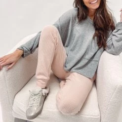 Indie Collection Lounge Bottoms Luna Pink Joggers