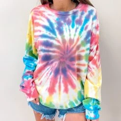 Indie Mae Tie Dye Pullover