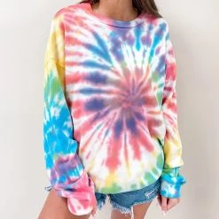 Indie Mae Tie Dye Pullover