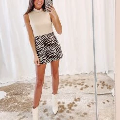 Indie Collection Knit Mini Skirt New Arrivals