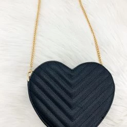 Indie Mae Quilted Heart Crossbody Accessories