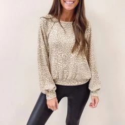 Indie Mae Lucy Leopard Pullover