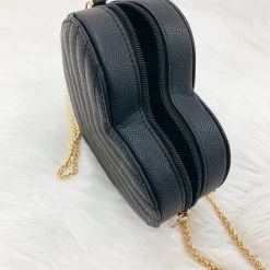 Indie Mae Quilted Heart Crossbody Accessories