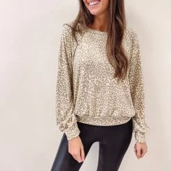 Indie Mae Lucy Leopard Pullover