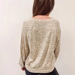 Indie Mae Lucy Leopard Pullover