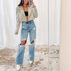 Indie Collection Mandy Cropped Blazer