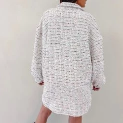 Indie Collection Tweed Shacket